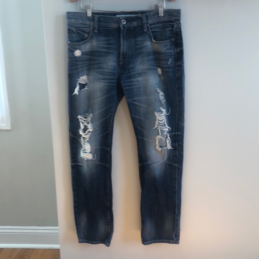 Mens Express Distressed Jeans